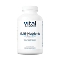 Vital Nutrients Multi-Nutrients 4 bottle front view for daily wellness support.