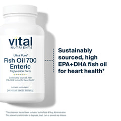 Bottle emphasizes no lemon flavor in the enteric fish oil formula