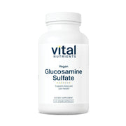 Vital Nutrients vegan glucosamine sulfate 750mg bottle for daily joint support