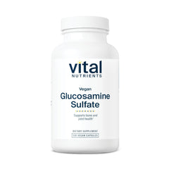 Vital Nutrients vegan glucosamine sulfate 750mg bottle for daily joint support
