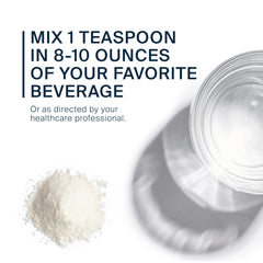 Vital Brain Powder lemon scoop suggests easy daily use for brain function