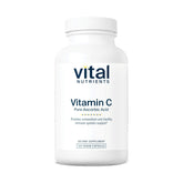 Vital Nutrients Vitamin C 1000mg bottle front view highlighting vegan antioxidant support