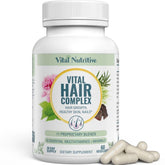 Vital Nutritive Vital Hair Complex capsules for healthier hair and fuller appearance.