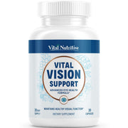 Vital Nutritive Vital Vision bottle front view highlighting eye health support