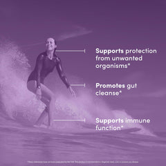 Vital Peak ParaCleanse label view highlights botanicals in a transparent formula.