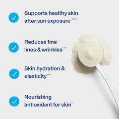 Vital Proteins Skin Complex glass with ice evokes refreshing beverages while supporting skin health.