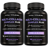 Vital Vitamins Multi Collagen Plus 2-pack box signals comprehensive beauty and wellness.