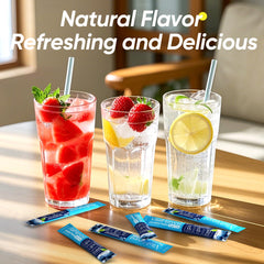 Portable single-serving packets ideal for travel and workouts.