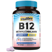 Vitalibre Vitamin B12 tablet melting in mouth for fast absorption
