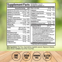 Vitalize Life Neuro Plus bottle label highlights key ingredients for brain health on the go.