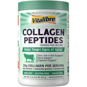 Vitalibre Colageno Bovino: botella para uso diario, piel y cabello más saludables.