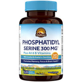 Vitalitown phosphatidylserine 300mg bottle for focused thinking.