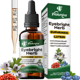 Vitalumina Eyebright Liquid bottle with dropper for daily eye support.