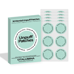 Vitalumina Unpuff Patches pack for convenient daily self-care.