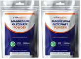 Vitamatic Magnesium duo-pack bottle for daily muscle and heart support.