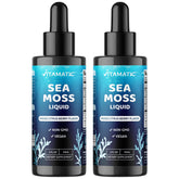 Vitamatic Sea Moss Liquid Citrus Berry bottle for daily use.