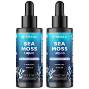 Vitamatic Sea Moss Liquid Citrus Berry bottle for daily use.
