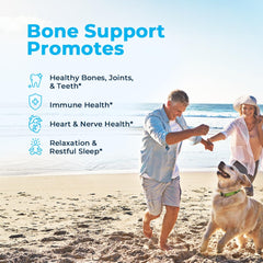 VitaMedica Bone Support bottle pour captures daily serving for consistent intake.