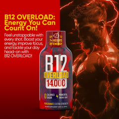 Vitamin Energy B12 Overload packaging-box ideal for travel and stocking