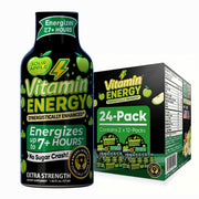 Vitamin Energy Shot sabor manzana ácida para entrenamiento con impulso sostenido