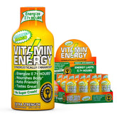 Vitamin Energy Immune+ Mango shot bottle for steady focus and energy.