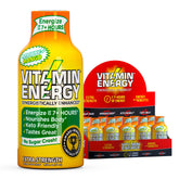 Vitamin Energy Immune+ Mango Shot front view highlighting mango flavor and on-the-go energy