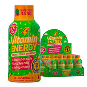 Vitamin Energy Immune+ Watermelon Burst Shot closeup for sustained energy