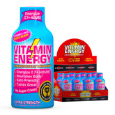 Vitamin Energy mixed berry shot for on-the-go energy and focus