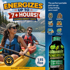 Front view of Vitamin Energy Workout+ Sour Apple package and branding