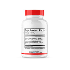 Close-up of Vitamin Evo Hepato Burn capsules for natural energy support.