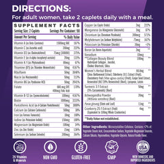 Vitamin World Ultra 360 Women capsules close-up highlighting energy support