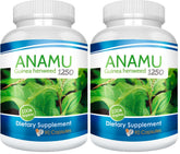 VITAMISAN Anamu 1250 mg bottle front—organically grown formula supports antioxidants