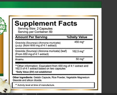 VITAMISAN anamu root capsules showcasing supportive botanical ingredients