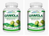 VITAMISAN Graviola leaf powder bottle close-up for daily supplementation.