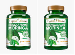 VITAMISAN Graviola Soursop capsules bottle for antioxidant support and daily wellness.