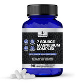 VITAMIZED magnesium bottle front with 90 capsules for daily support.
