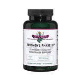 Vitanica Women's Phase II bottle front with vegan menopause support capsules for comfort.