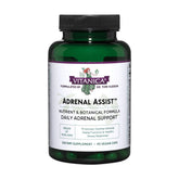 Vitanica Adrenal Assist bottle front shows vegan capsules for daily stress support