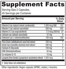 Vitanica BreastBlend capsules shown for daily vegan breast health support
