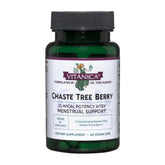 Vitanica Chaste Tree Berry Extract bottle for hormone balance and cycle support
