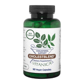 Vitanica CholestBlend bottle front showing vegan capsules for cholesterol support.