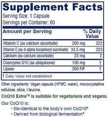 Vitanica CoQ10 Extra capsules highlight vegan, plant-based formula