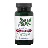 Vitanica Cranstat Extra bottle front showing vegan urinary tract support capsules