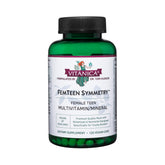 Vitanica FemTeen Symmetry bottle front shows vegan teen vitamins for daily wellness
