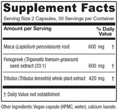 Close-up of Vitanica FemVitality capsules highlighting plant-based formula