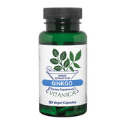 Vitanica Ginkgo bottle shown as part of a daily circulation support routine