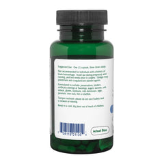 Vitanica Ginkgo label confirms vegan, non-GMO, gluten-free formulation