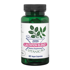 Vitanica Lactation Blend bottle ready for daily use to support milk production