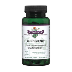Vitanica MindBlend brain-support bottle for daily cognitive wellness