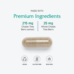 Vitanica Organic Non-GMO packaging visuals emphasize clean plant-based formulation